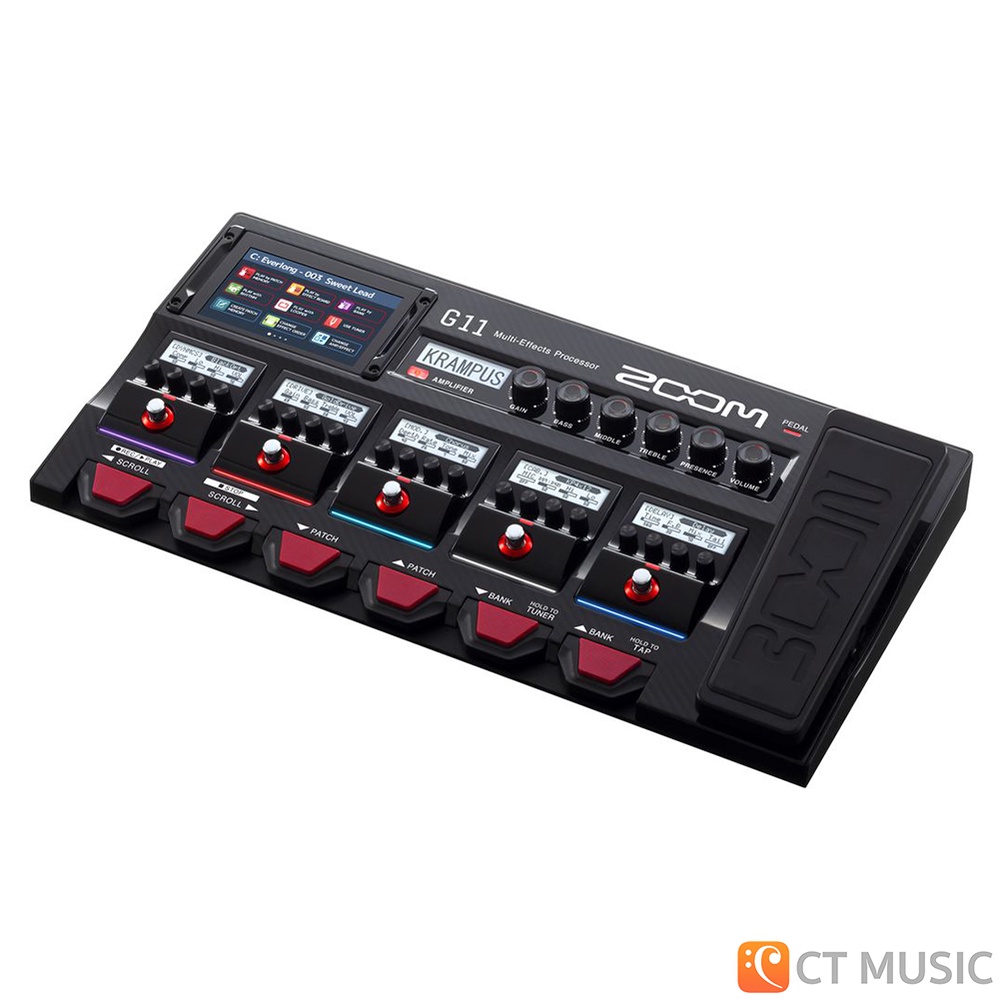 zoom-g11-multi-effects-processors-เอฟเฟคกีตาร์