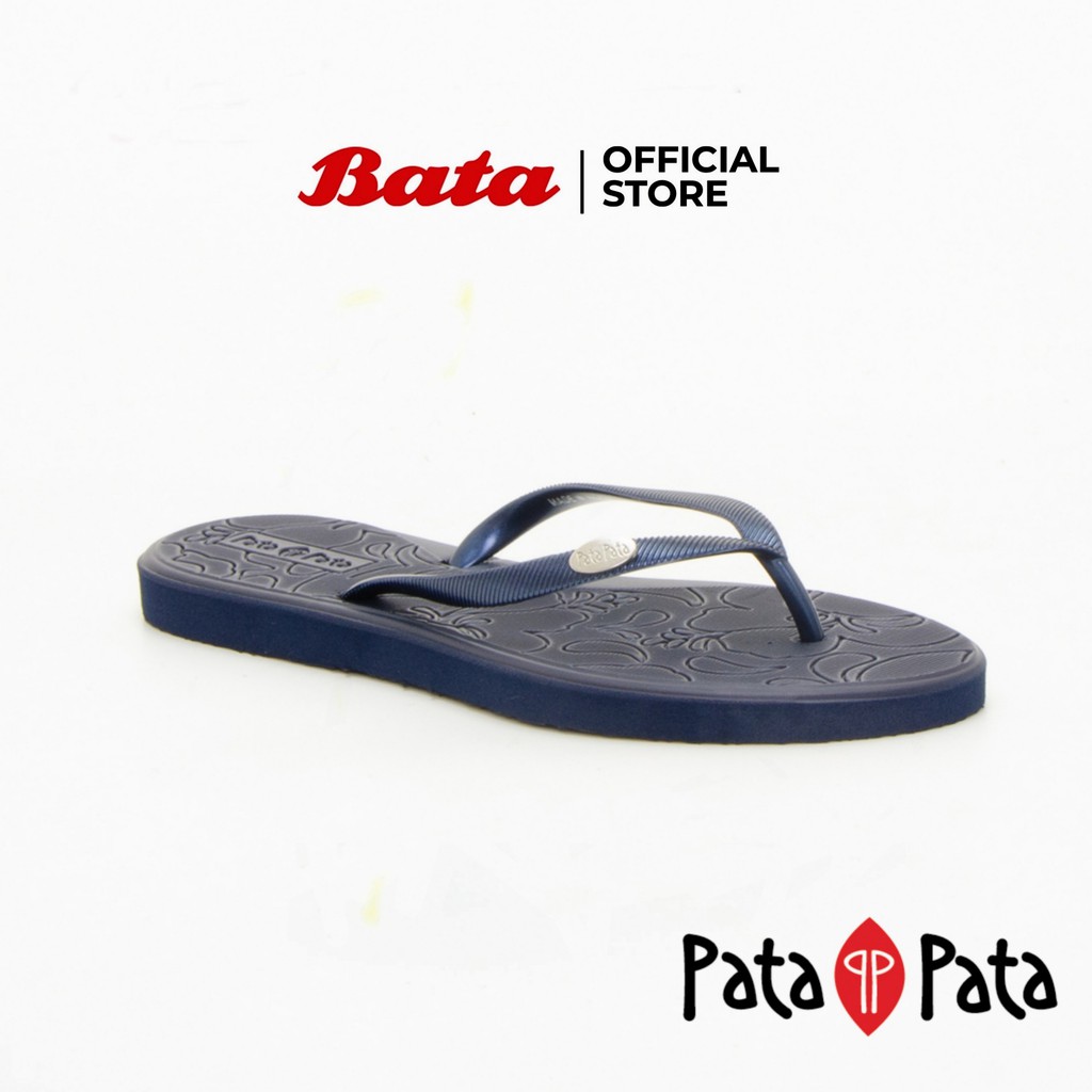 bata-patapata-girls-thong-sandals-รองเท้าแตะแบบหนีบสำหรับผู้หญิง-รุ่น-vina-สีน้ำเงินเข้ม-5719561