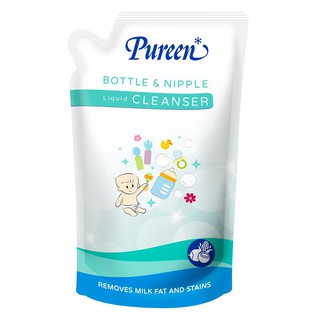 Hygiene products BOTTLE &amp; NIPPLE LIQUID CLEANSER REFILL PUREEN 550ML Mother and child products Home use ผลิตภัณฑ์เพื่อสุ