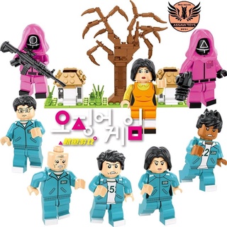 รวม💥 เลโก้ SquidGame All Series ราคาถูก มีให้เลือกมากมายหลายแบบ หลายราคา พร้อมส่งทันที