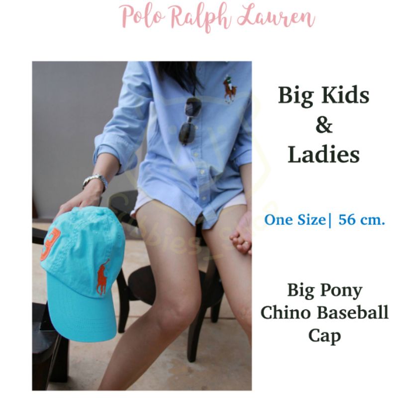 หมวกแก๊ป-polo-ralph-lauren-big-pony-chino-baseball-cap