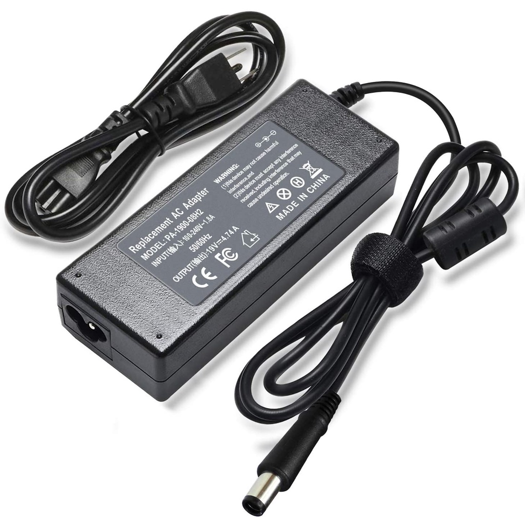 สายชาร์จ-คอม-อะแดปเตอร์-hp-19v-4-74a-อะแดปเตอร์คอม-charger-adapter-power-supply-hp-pavilion-dv4-dv5-dv6-dv7-dm4-โน๊ตบุ๊ค