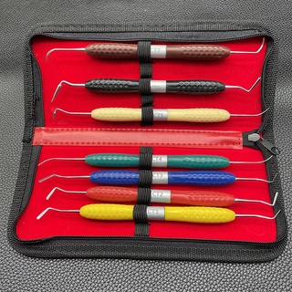 【ddydental】ชุดฟิลเลอร์พลาสติกเรซิน สําหรับทันตกรรม 7 ชิ้นต่อชุด