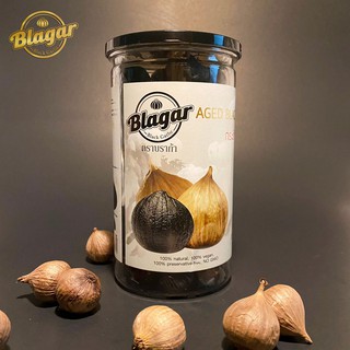 กระเทียมดำ 250 กรัม "Black Garlic" ตราบราก้า "Blagar" บ่มนาน 90 วัน