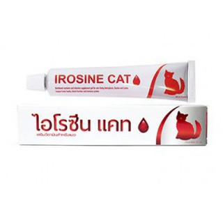 Irosine Cat ขนาด 30 กรัม วิตามินบำรุงเลือดสำหรับแมวแบบเจล ไอโรซีนแคท