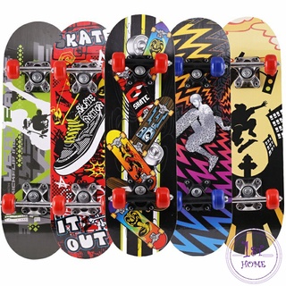 สเก็ตบอร์ด สไตล์สปอร์ตสวยงาม ทนทาน สกู๊ตเตอร์ สี่ล้อ Skate board