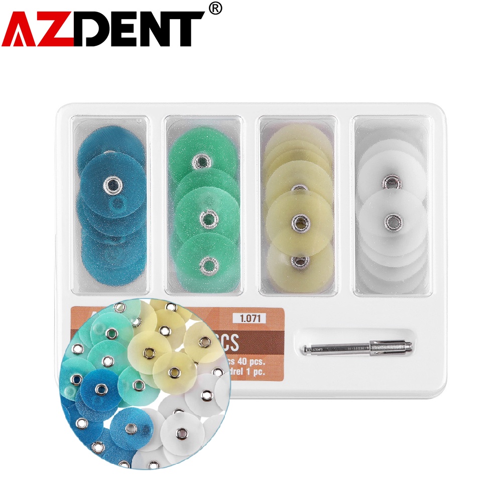 Azdent Dental Polishing Discs Gross Reduction Contouring Mandrel ...