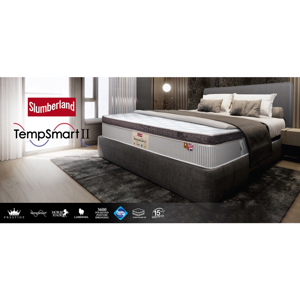 ที่นอน-slumberland-รุ่น-tempsmart-ii-พร้อมชุดเครื่องนอน7-11ชิ้น-รุ่น-signature-ของslumberland