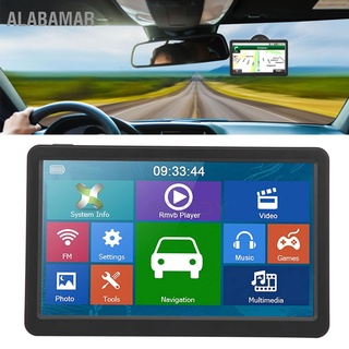 Alabama เครื่องนําทาง Gps 9 นิ้ว 256Mb+8Gb หน้าจอสัมผัส 800X480 สําหรับ Windows Ce 6.0 รถบรรทุก 220V