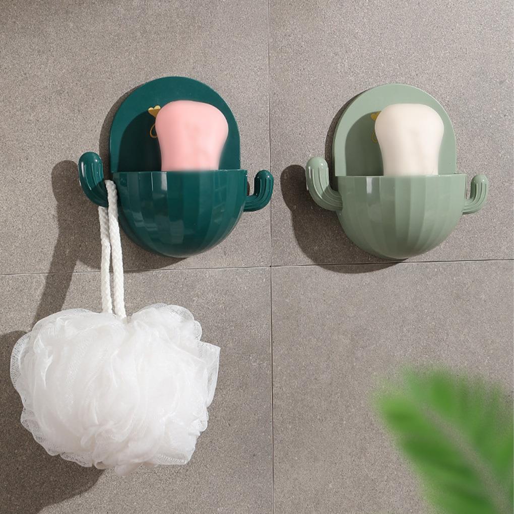 toothbrush-holder-suction-cup-wall-bathroom-universal-tooth-brush-organizer-draining-bracket-cactus-style-reusable-elen