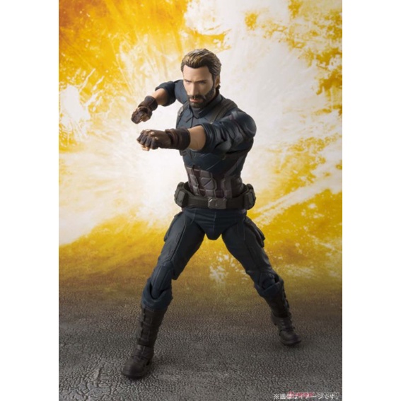 ลิขสิทธิ์-แท้-จาก-ญี่ปุ่น-bandai-s-h-figuarts-avengers-infinity-war-captain-america-action-figure