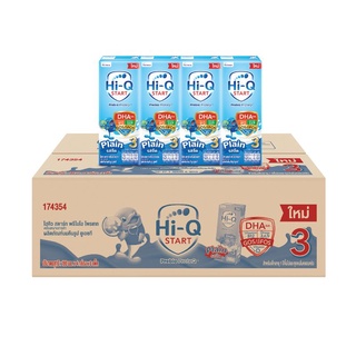 สินค้า 🔥ขายยกลัง! นม Hi-Q UHT ไฮคิว ยูเอชที 180 มล. (36 กล่อง) -