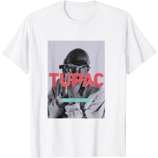 เสื้อยืด พิมพ์ลายรูปภาพ Tupac Official สําหรับผู้ใหญ่