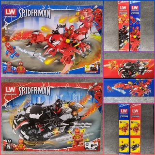 เลโก้ Spiderman LW No.2067 ชุด เวน่อม และ คาร์เนจ 2 แบบ 2 สไตล์ ราคาถูก แยกขาย ซื้อครบชุด ถูกกว่า พร้อมส่งทันที