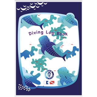 ภาพขนาดย่อของภาพหน้าปกสินค้าสินค้าพร้อมส่ง New Version Diving Log Book จากร้าน jirakeith บน Shopee