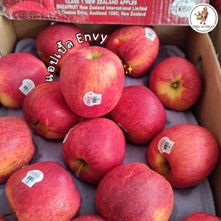 แอปเปิ้ล Envy NZ 🍎✨ (30-35 ลูก) ส่งรถเย็น❄️ กรอบ หอม สดใหม่ ผลไม้