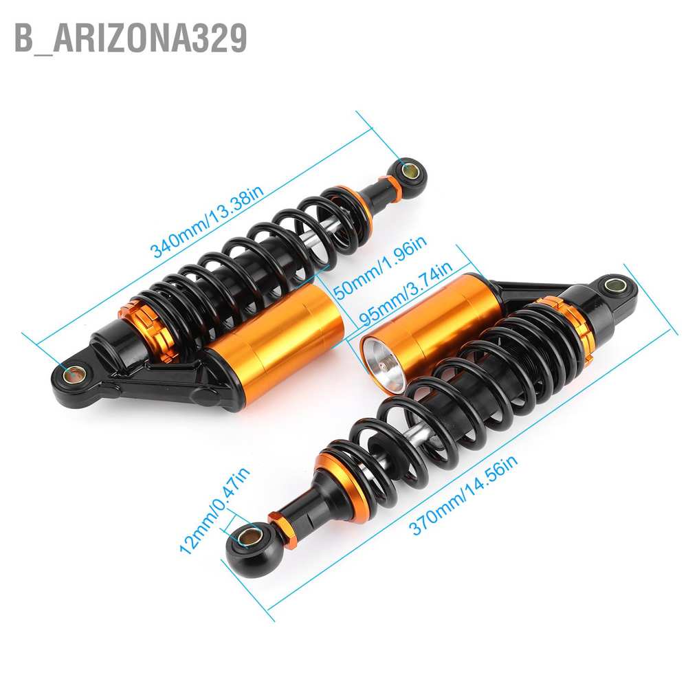 arizona329-โช๊คอัพหลัง-340-มม-13-38-นิ้ว-สําหรับรถจักรยานยนต์วิบาก-2-ชิ้น