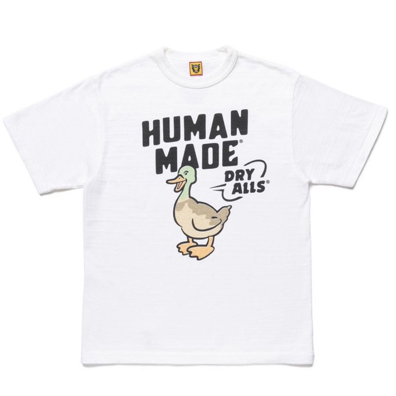 hot-sale-human-made-เสื้อยืดแขนสั้น-ผ้าฝ้าย-พิมพ์ลายเป็ด-หน้ายิ้ม-มอลลาร์ด-สําหรับผู้ชาย-และผู้หญิง