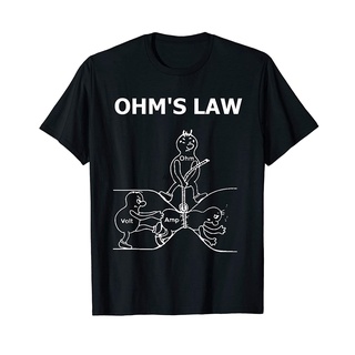 [S-5XL] 【Sporty Style】gildan เสื้อยืด ผ้าฝ้าย 100% พิมพ์ลาย OhmS Law Electrical Engineer Ohm สําหรับผู้ชาย