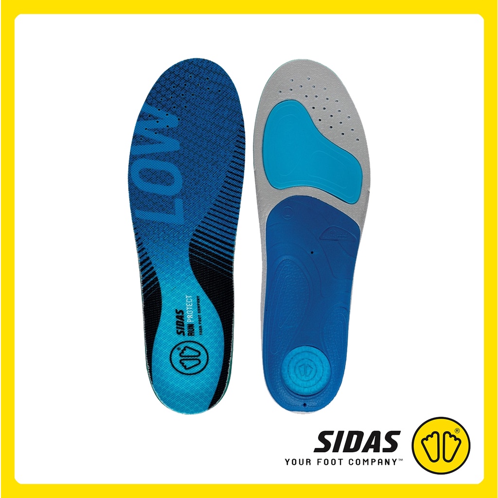SIDAS 3Feet® RUN Protect LOW แผ่น Insole นักวิ่ง 'เท้าแบน' วิ่งสบาย ...