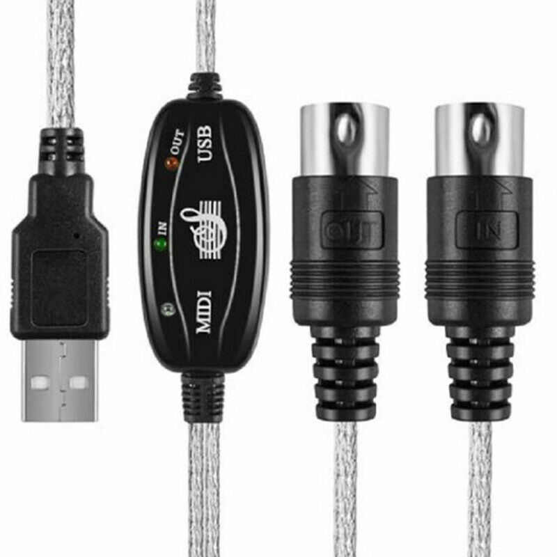 สาย-midi-cable-high-quality-keyboard-to-pc-usb-midi-cable-converter-pc-to-music-keyboard-cord-usb-in-out-midi-interface