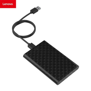 เช็ครีวิวสินค้าLenovo กล่องฮาร์ดดิสก์ภายนอก HDD Enclosure HDD Case 2.5 นิ้ว 5Gbps USB 3.0 2.5 นิ้ว USB 3.0 SSD HDD