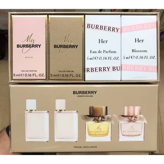 แท้💯%มีกล่อง น้ำหอม My Burberry EDP/Burberry Her EDP ขนาด 5 ml