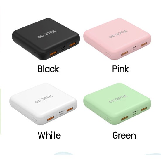 powerbank-mini-yoobao-m25i-20000mah-ไซส์เล็ก-สีพื้น-สีพาทเทล-พกพาง่าย-พาวเวอร์แบงค์มินิ-แบตเตอรี่สำรอง