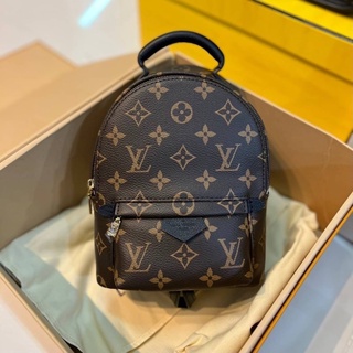 กระเป๋าแบรนด์เนม กระเป๋าผู้หญิง ✅พร้อมส่งครับ  Louis Vuitton Backpack mini palmspring