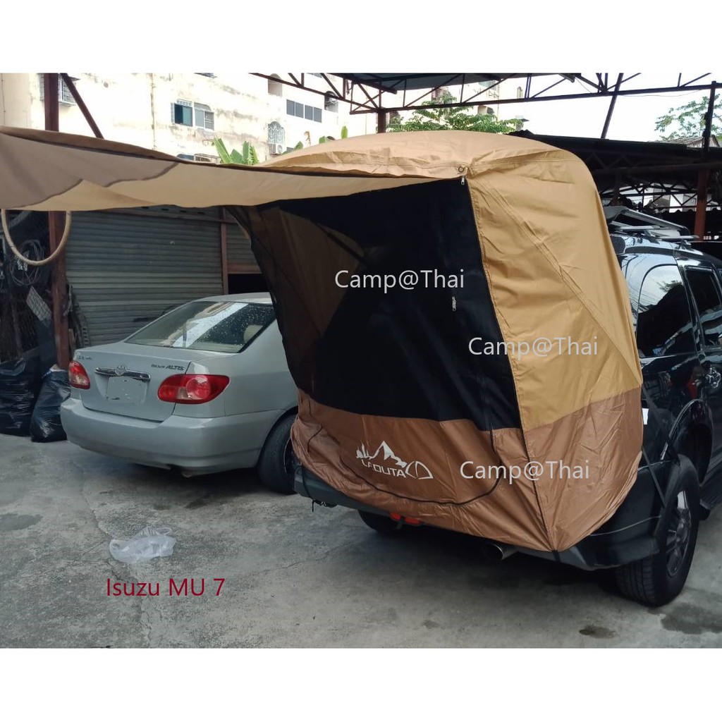 ภาพหน้าปกสินค้าเต็นท์ท้ายรถ PPV เต็นท์รถ SUV รถเล็ก 5 ประตู และรถใหญ่ MU 7 MU x 2021 ฟอจูนเนอร์ ปาเจโร่ HRV laduta จากร้าน camp.thai บน Shopee