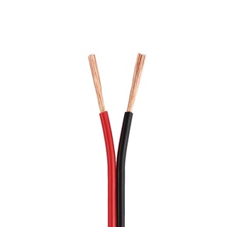 1 เมตร สายลำโพง (เส้นสีแดงและสีดำ) 2468 18AWG 20AWG 0.75 square สามารถใช้เป็นสายไฟ LED, สายลำโพง