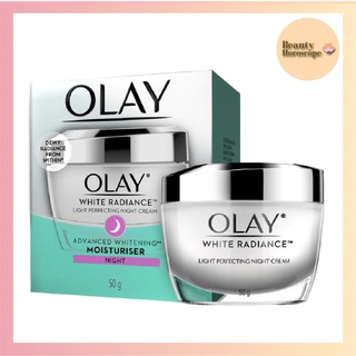 Olay โอเลย์ ไวท์ เรเดียนซ์ ไลท์ เพอร์เฟคติ้ง ไนท์ ครีม 50 กรัม