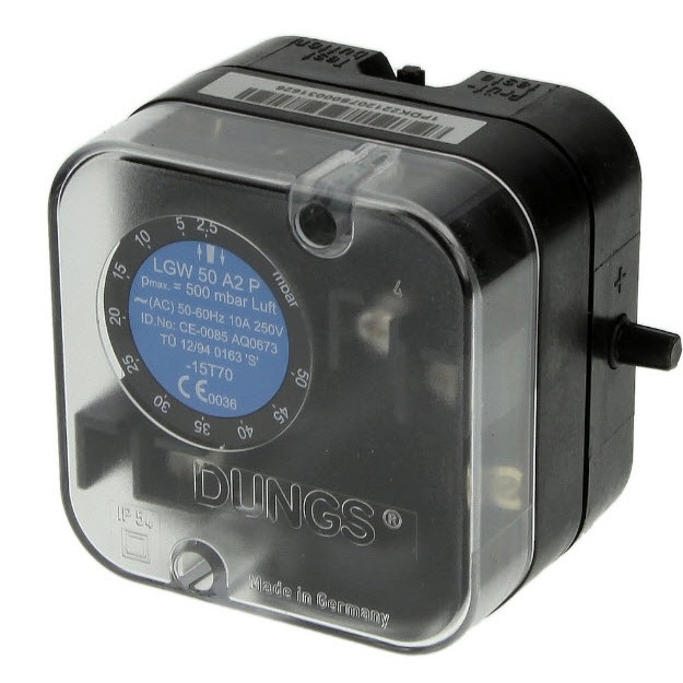 " Dungs " LGW 50 A2 Differential pressure switch for air, flue and