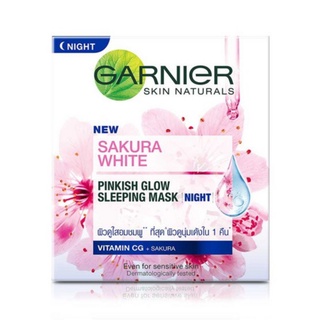 Garnier Sakura White Pinkish Glow  การ์นิเย่ ซากุระ ไวท์ พิงคิช โกลว์ 50 ml