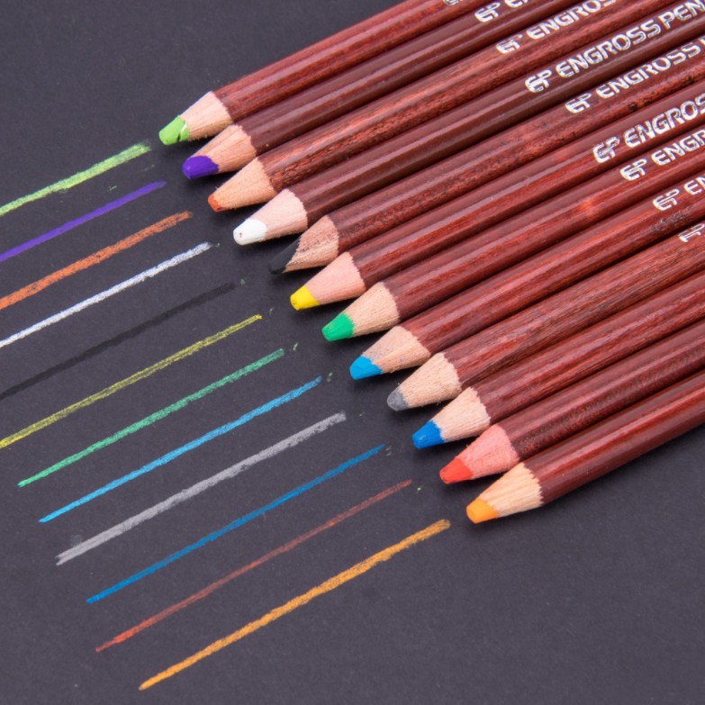 engross-penart-soft-pastel-pencils-สีไม้พาสเทล-ชุด-12สี-มาตรฐาน-โทนอ่อน