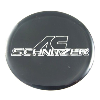 ราคาต่อ 2 ดวง สติกเกอร์ AC SCHNIZER ดำ สติกเกอร์เรซิน sticker rasin ขนาด 57 มิล