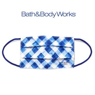 Bath &amp; Body Works FACE MASK ลาย gingham สุด Limited หน้ากากผ้า Cotton 100% แท้จาก Shop BBW