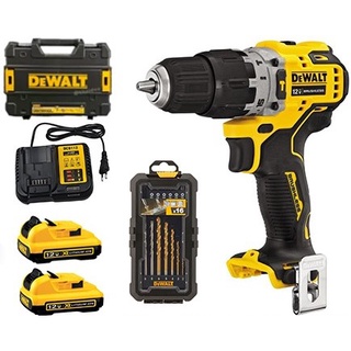 สว่านกระแทกไร้สาย 12V DEWALT รุ่น DCD706D2A