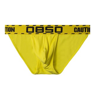 [ORLVS]New Ins Sexy Man Underwear Cotton Men Briefs Gay Panties Breathable Double Layer Mens Bikini High Fork Cueca Slip BS3105