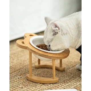 C8012 😺🐶พร้อมส่ง ส่งเร็ว ส่งไว  DOG&amp;CAT Bowl   ชามใส่อาหารสัตว์เลี้ยง ที่ใส่อาหารสัตว์เลี้ยง ชามอาหาร หมา แมว เซรามิค