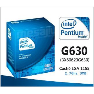 Intel Pentium Processor G630 LGA1155 ของใหม่ ซีล-สติกเกอร์ | Shopee ...
