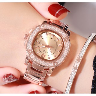 ภาพขนาดย่อของภาพหน้าปกสินค้าAMELIA AW027 นาฬิกาข้อมือผู้หญิง นาฬิกา GEDI ควอตซ์ นาฬิกาผู้ชาย นาฬิกาข้อมือ นาฬิกาแฟชั่น Watch สายสแตนเลส ของแท้ จากร้าน amelia_sp บน Shopee ภาพที่ 5