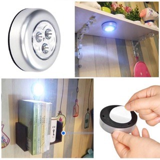 โคมไฟแบบสัมผัส-touch-ไฟ-led-3-ดวงโคมไฟเพดานแบบสัมผัส-ไฟตู้-mini-led-night-light-sensor-โคมไฟขนาดเล็กฉุกเฉินข้างเตียง