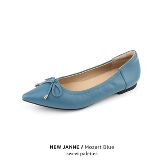 สินค้า Sweet Palettes รองเท้าหนังแกะ New Janne Mozart Blue