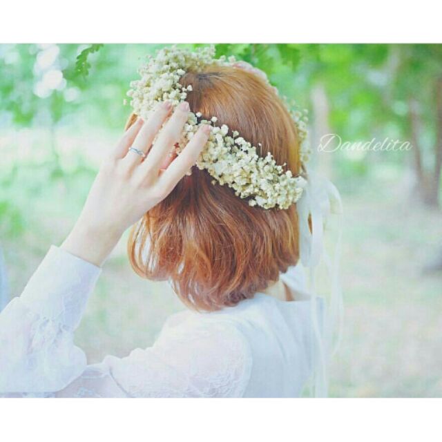 มงกุฏดอกไม้-มงกุฏยิปโซ-gypsophila-crown-สอบถามคิวก่อนกดสั่งซื้อ