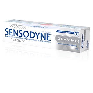 Sensodyne Gentle Whitening 100 g เซ็นโซดายน์ เจนเทิล ไวท์เทนนิ่ง ลดเสียวฟัน ฟันขาวอย่างเป็นธรรมชาติ