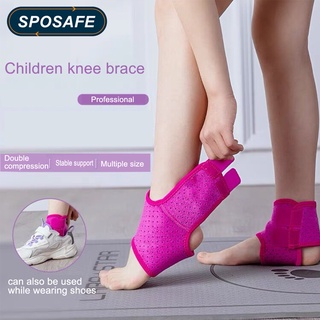 Sposafe สนับข้อเท้า สายรัดข้อเท้า สําหรับเล่นบาสเก็ตบอล วอลเลย์บอล รถจักรยานยนต์ เต้นรํา สําหรับเด็กผู้ชาย ผู้หญิง 1 ชิ้น