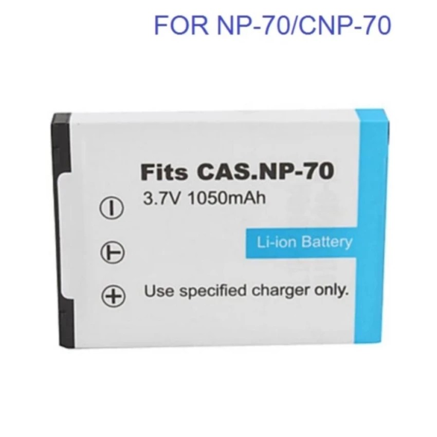 แบตเตอรี่กล้อง รหัสแบต NP-70 / CNP70 แบตกล้องคาสิโอ | Shopee Thailand