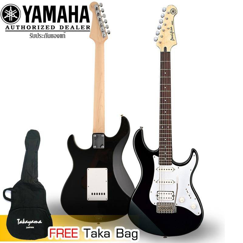 กีต้าร์ไฟฟ้า-yamaha-รุ่น-pacifica-012-black-matellic-แถมฟรี-กระเป๋า-สายแจ็ค-คันโยก-ของแท้-ประกันศูนย์ไทย