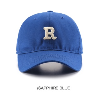 หมวกเบสบอล พิมพ์ลายตัวอักษร R Snapback แฟชั่นฤดูร้อน สําหรับผู้หญิง และผู้ชาย 2022